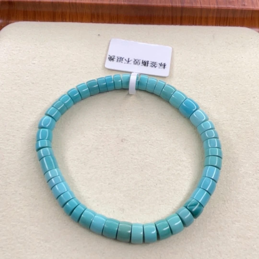 绿松石银S925镶嵌颈饰