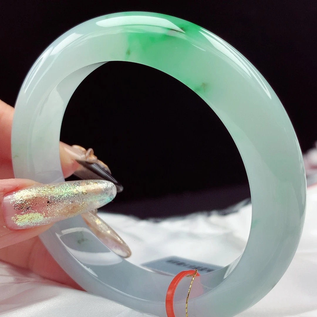 未镶嵌手镯翡翠高货强推58圈4862