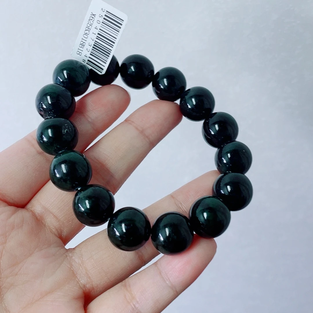 未镶嵌定制翡翠珠串