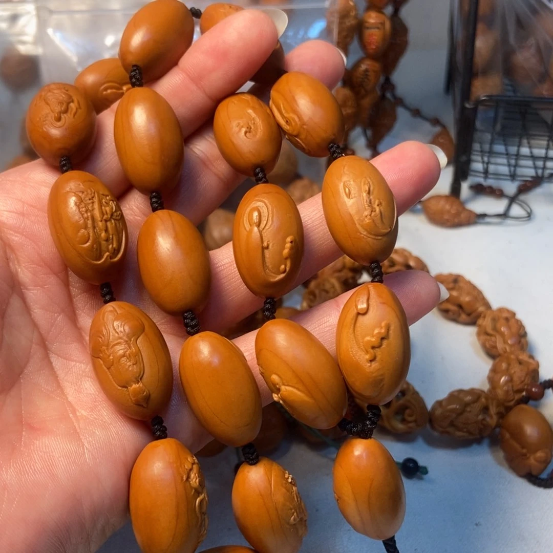 橄榄核手串/手链无相佛手持16