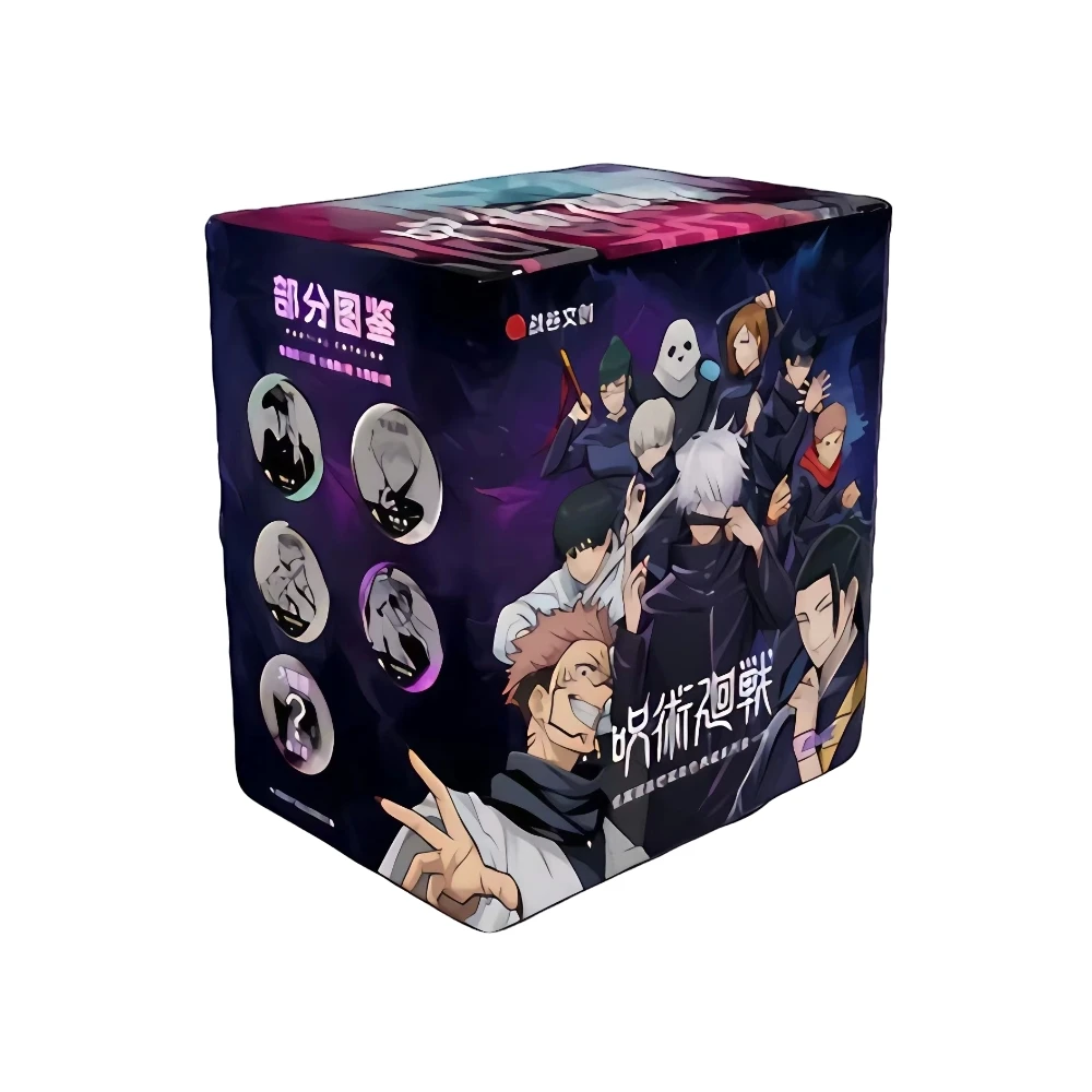 【拆包】战谷《咒术回战》金属镜面第一弹吧唧盲盒（代拆）