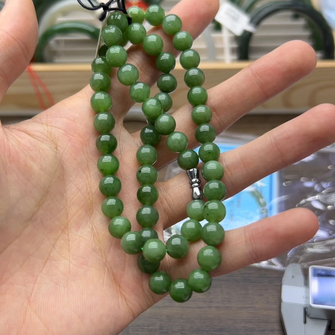 和田玉未镶嵌颈饰416