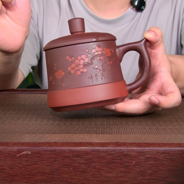 茶杯紫砂高货放漏