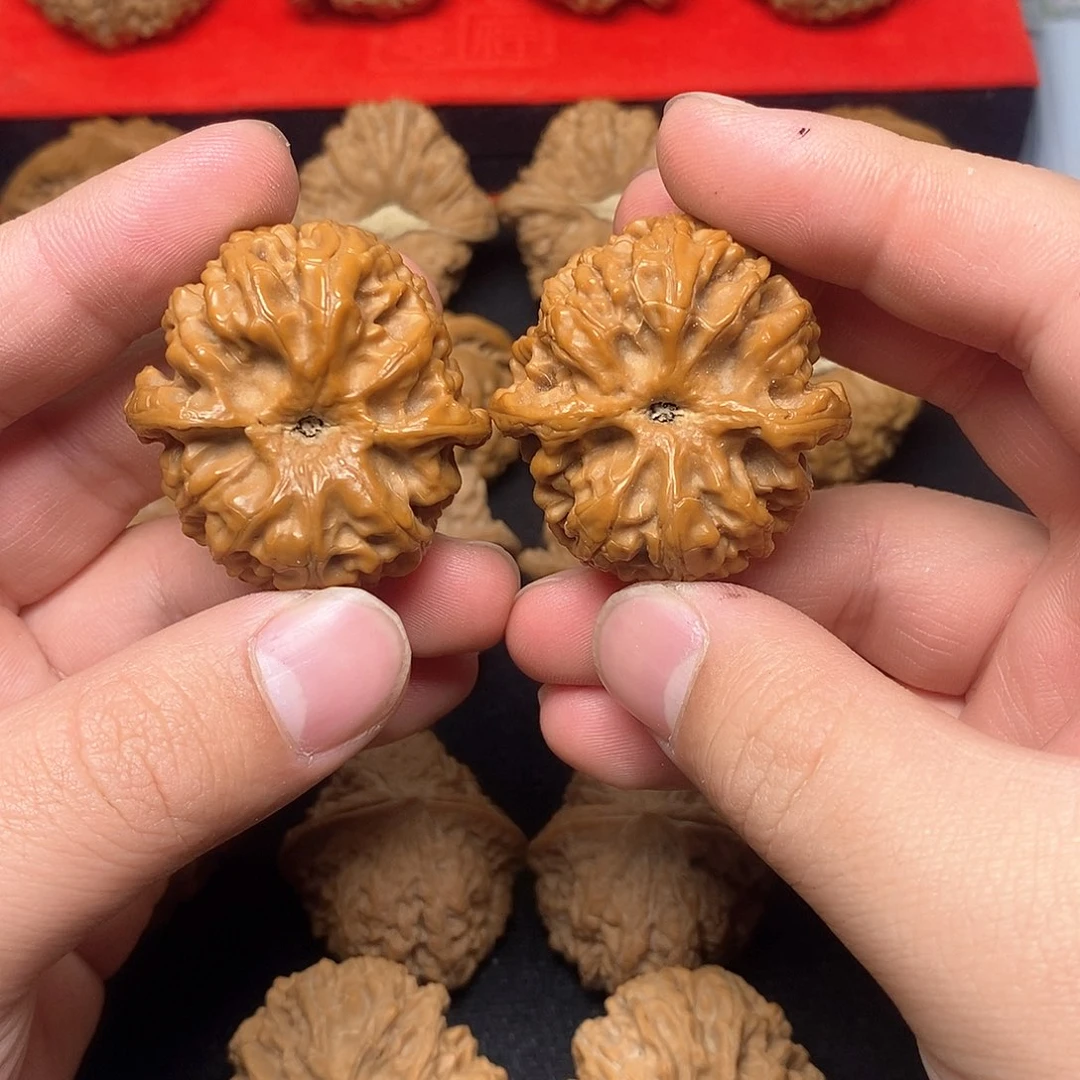 文玩核桃把件39苹果