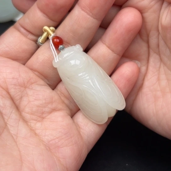 未镶嵌和田玉挂件真****在