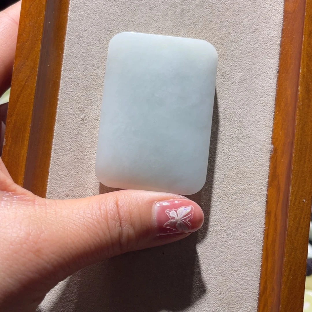 蓝田玉（蛇纹石化大理石玉）未镶嵌颈饰