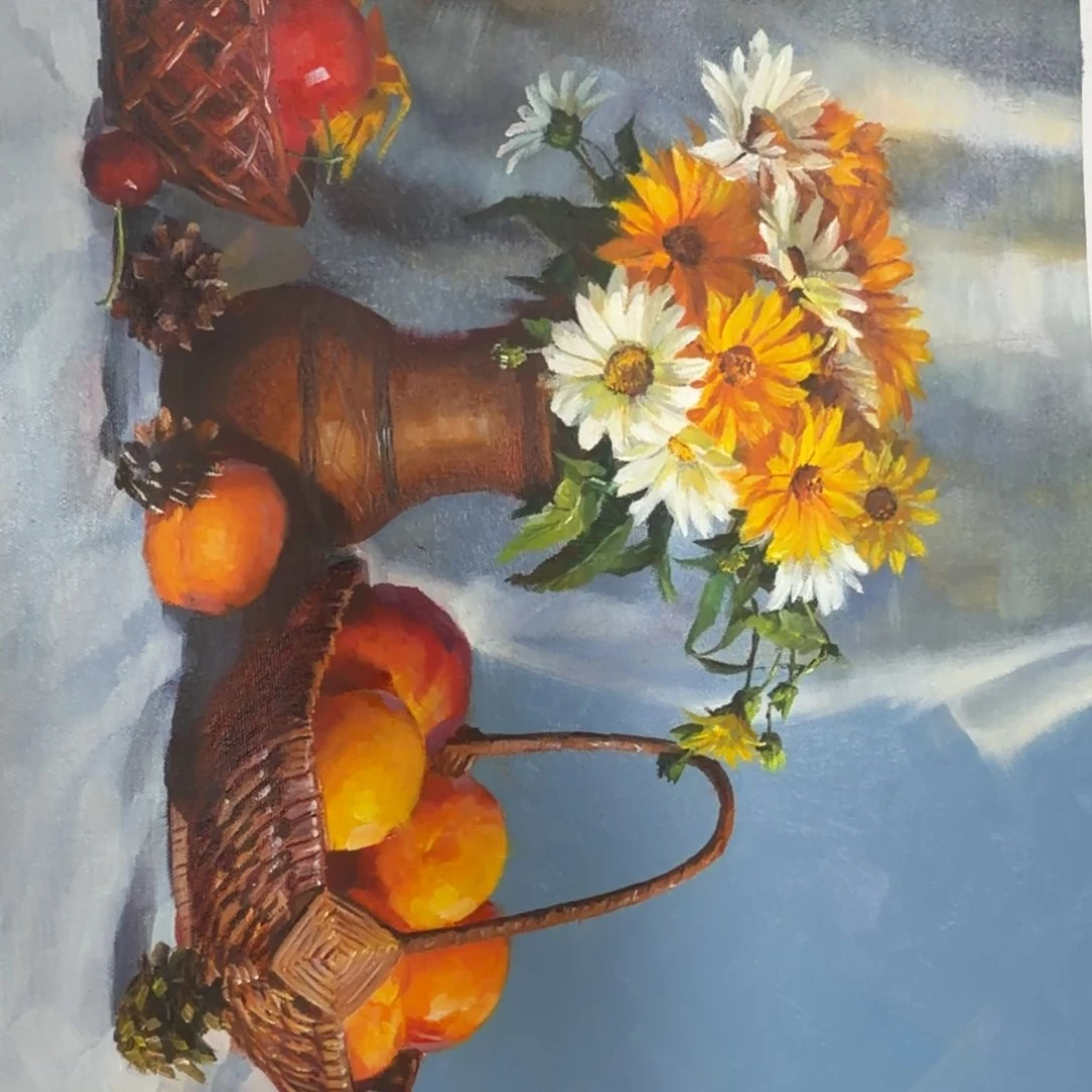 油画在干嘛了啊我想和