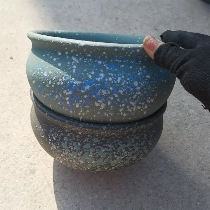 红陶20/11两个盆子