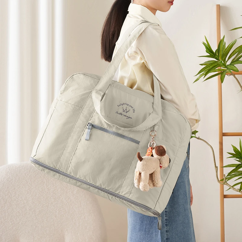 【可折叠】【可扩展】旅行包大容量轻便短途出差行李袋待产包健身包