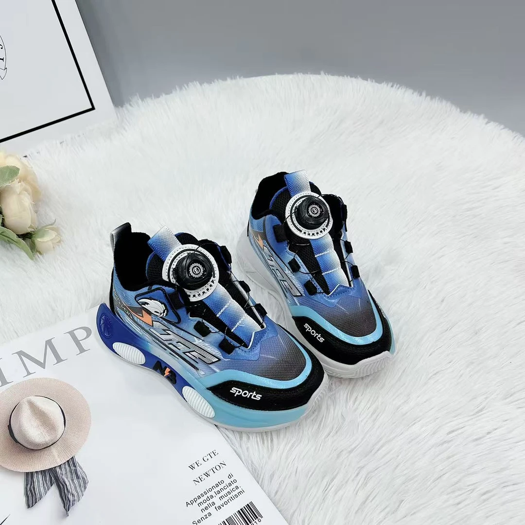 A851   新款时尚休闲百搭韩版童鞋软底休闲鞋加绒