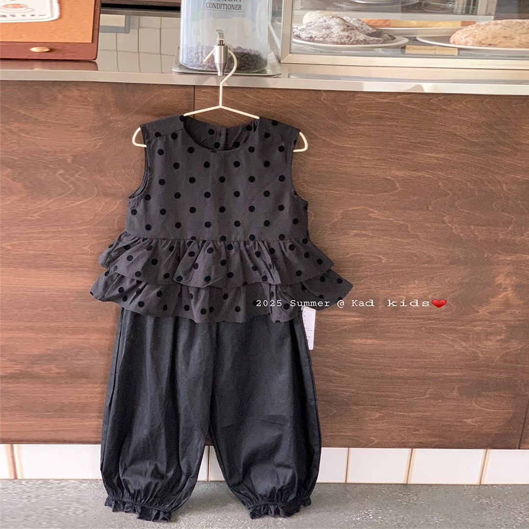 【断码清仓】g5006-植绒亲子娃娃衫+v5069-花边防晒裤