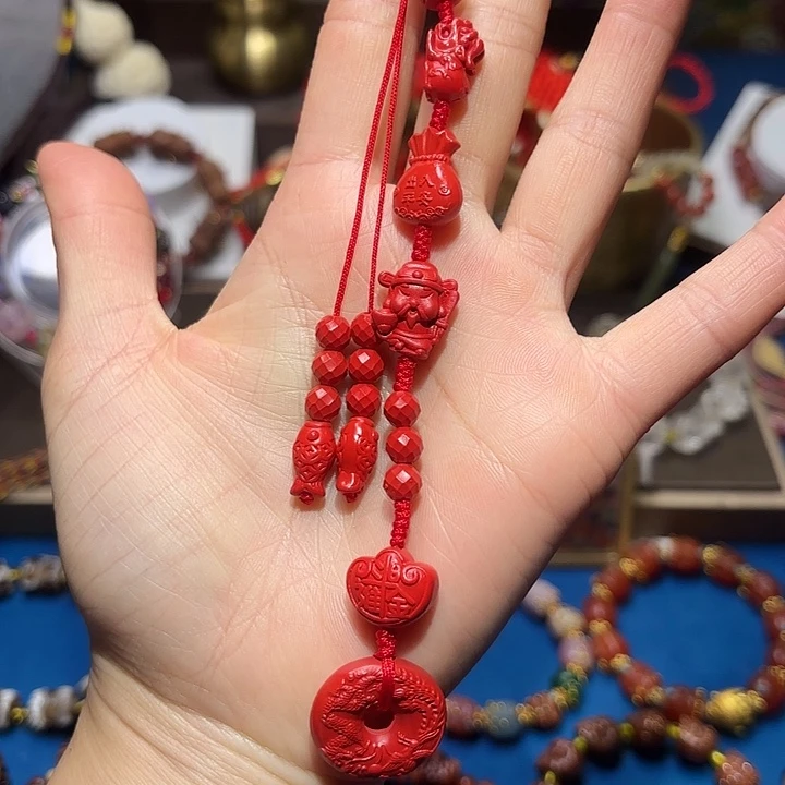 白玉菩提吊坠包挂