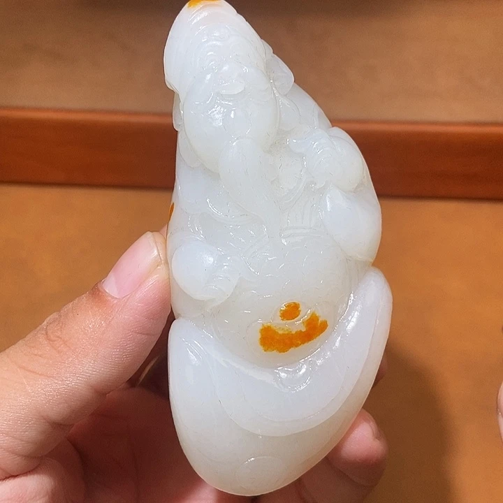 和田玉未镶嵌颈饰HX