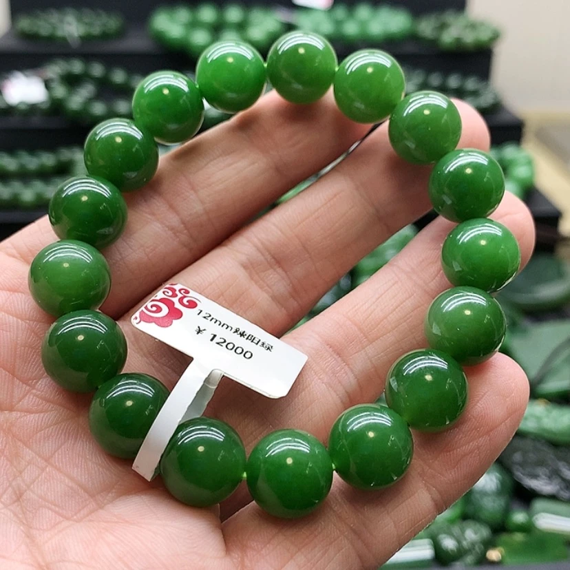 【闪购商品】和田玉（碧玉）手链未镶嵌b****o