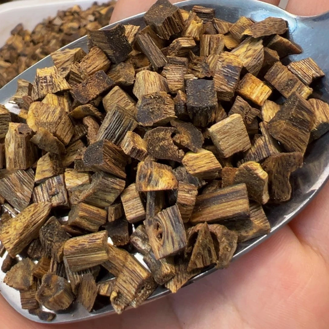 沉香沉香碎屑乌身圆叶米粒103克