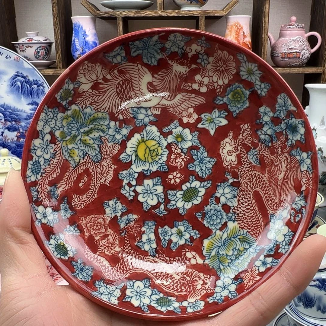 陶碟景德镇陶瓷567老厂瓷47