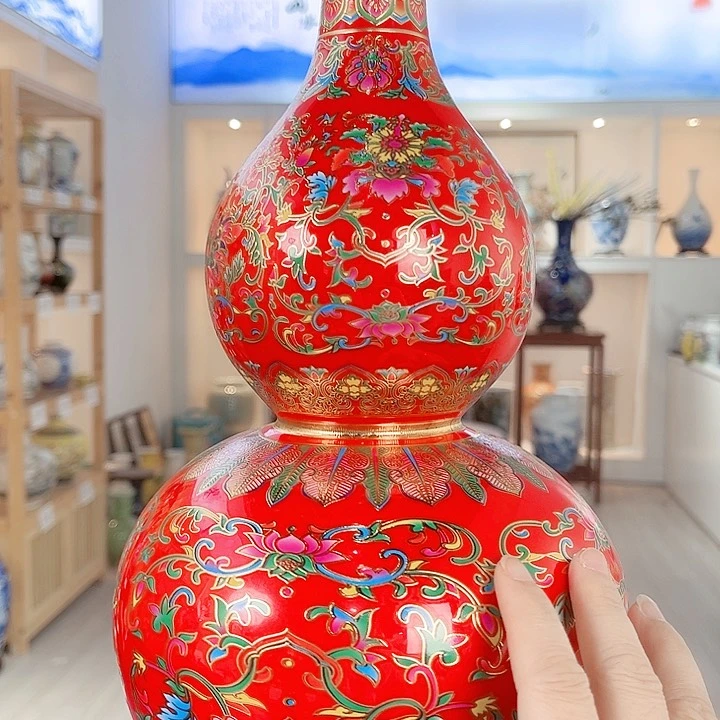 摆件景德镇陶瓷花瓶 5