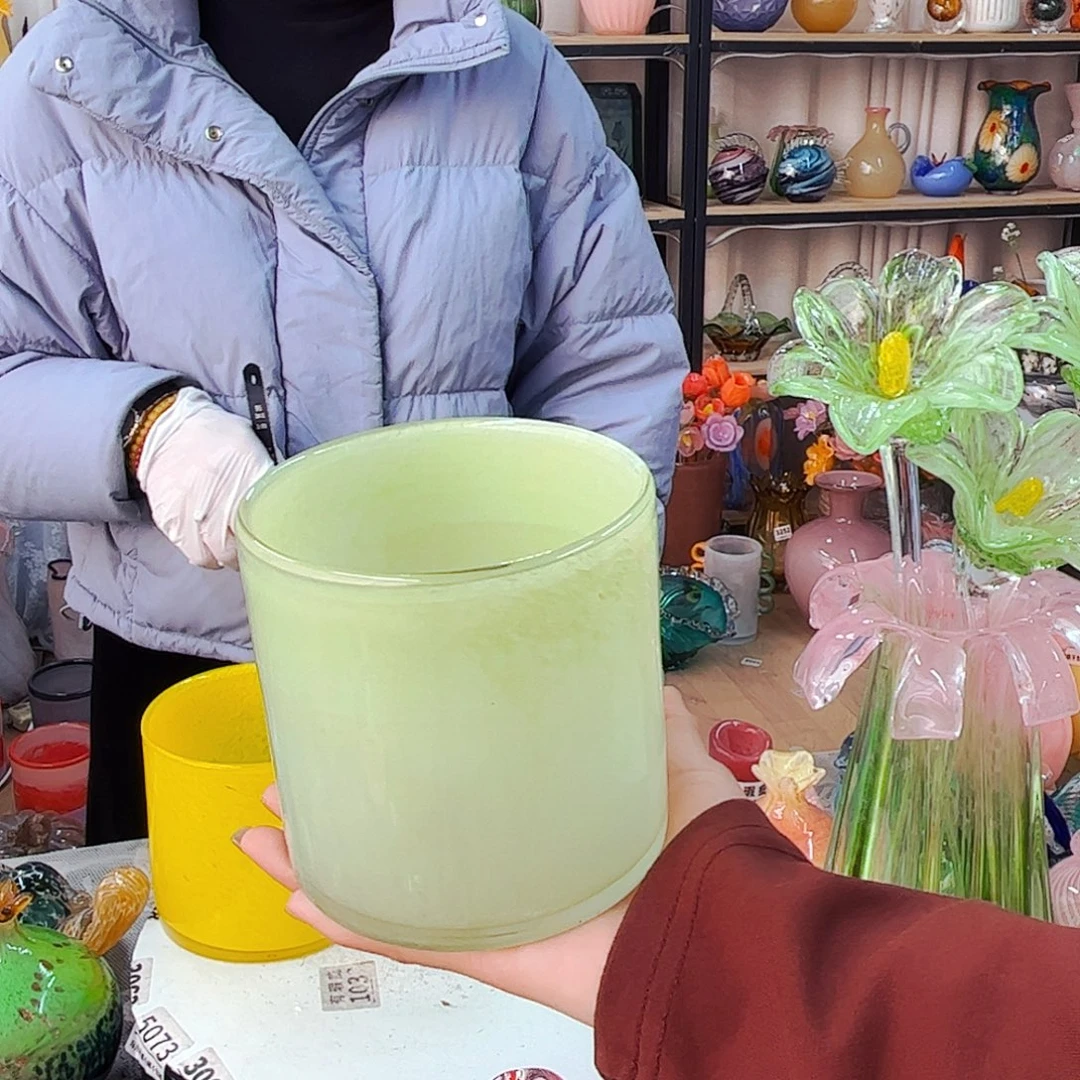 大笔筒 福利家悦琉璃工艺品