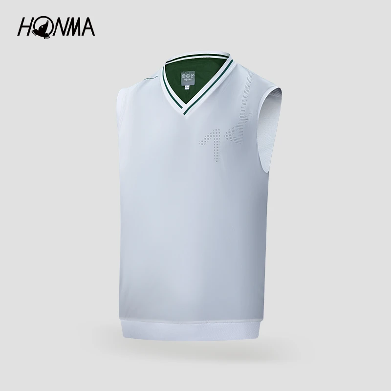 HONMA套头男士马甲高尔夫棉感弹力内搭男HMKC323H164