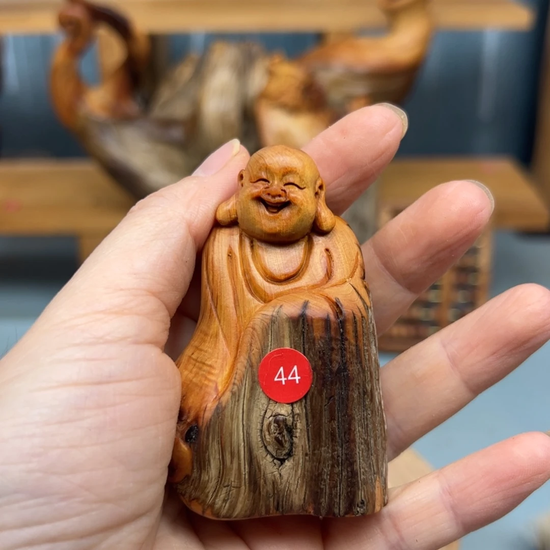 柏木崖柏木摆件手把件21