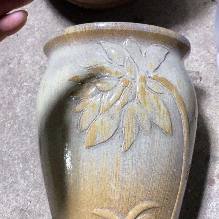 紫砂花盆高约25口约20