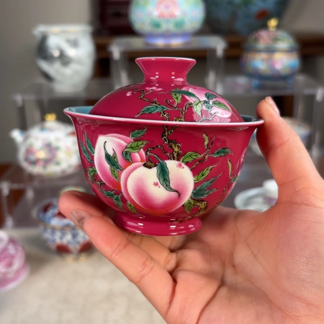 陶纯手工手绘 高端茶器