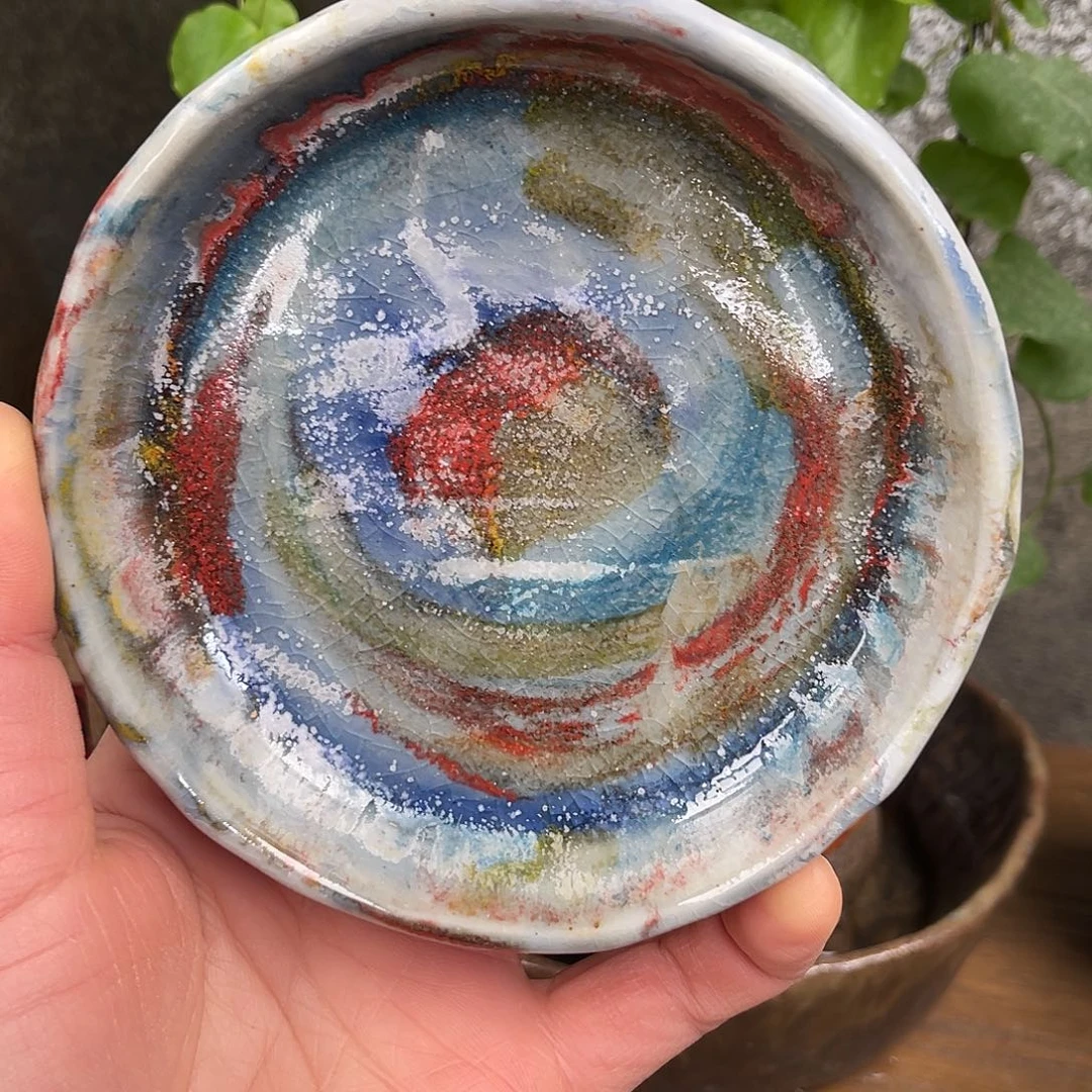 手捏托盘直径12厘米外高2厘米