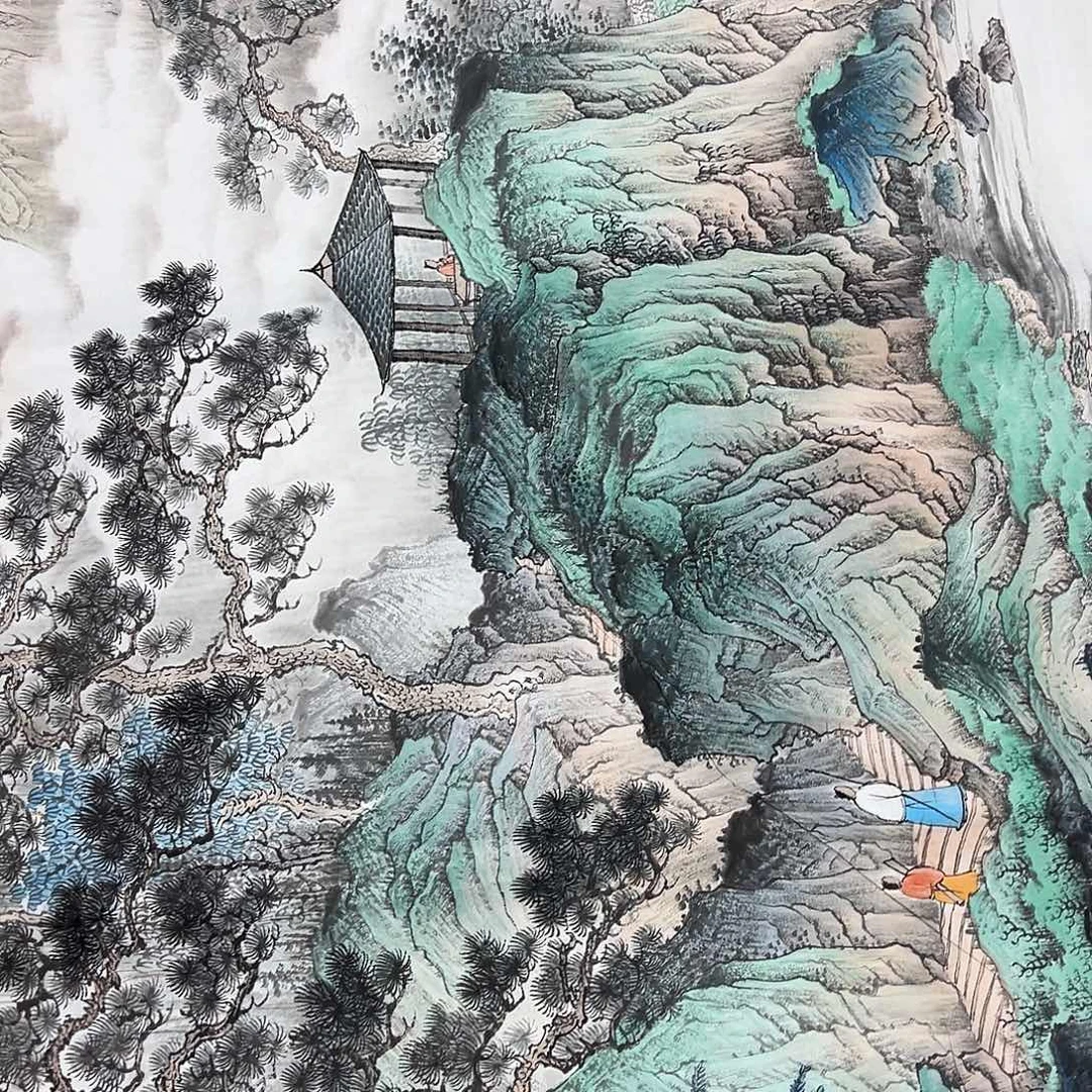 国画纯手绘作品欣赏
