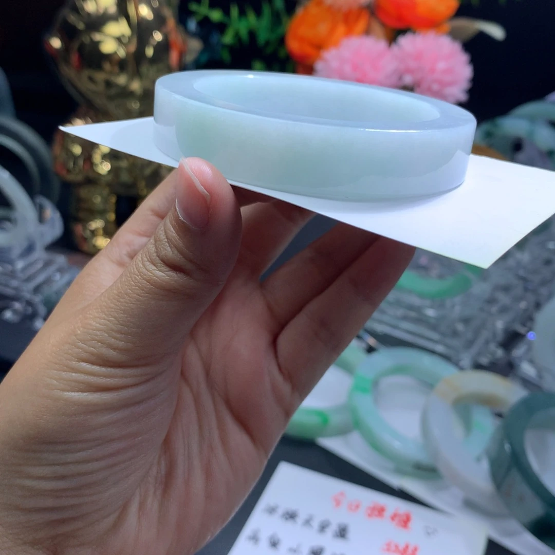 定制翡翠未镶嵌天然缅甸翡翠缅甸a货翡翠手镯