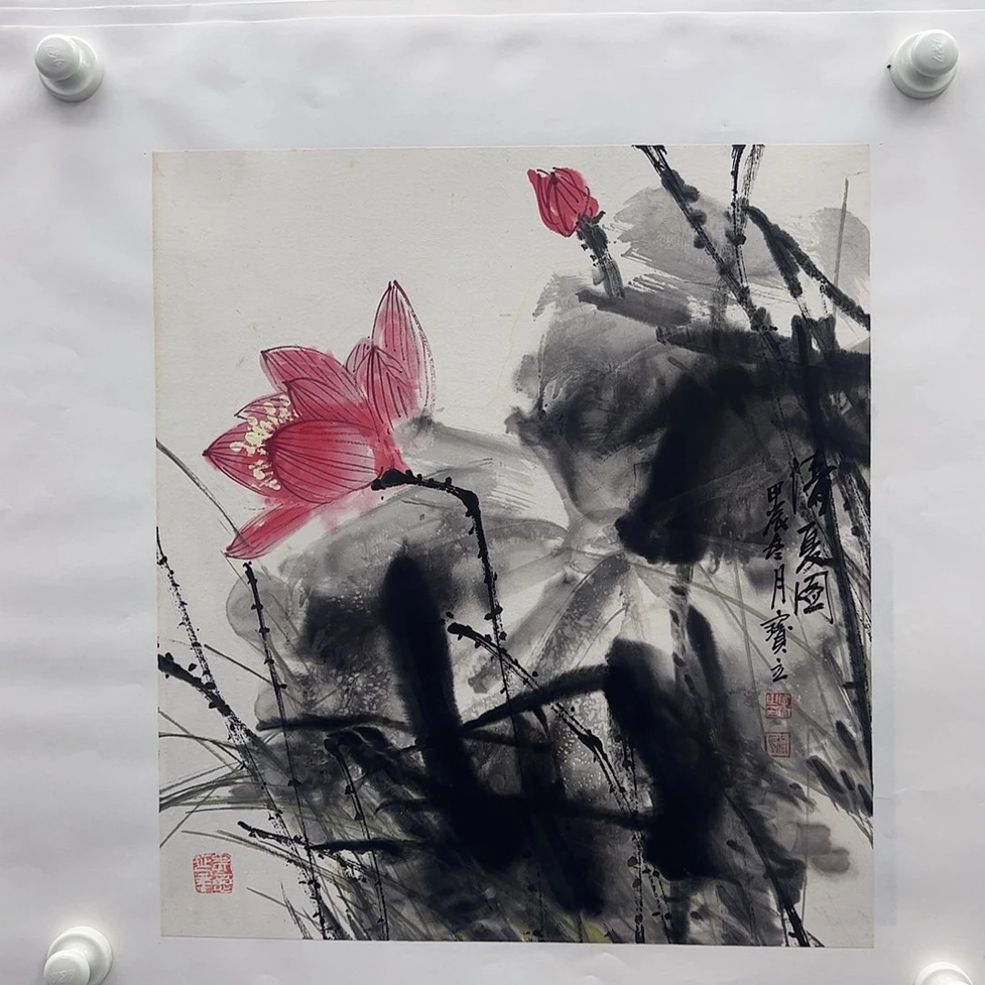 国画莫邦才美术馆福利作品