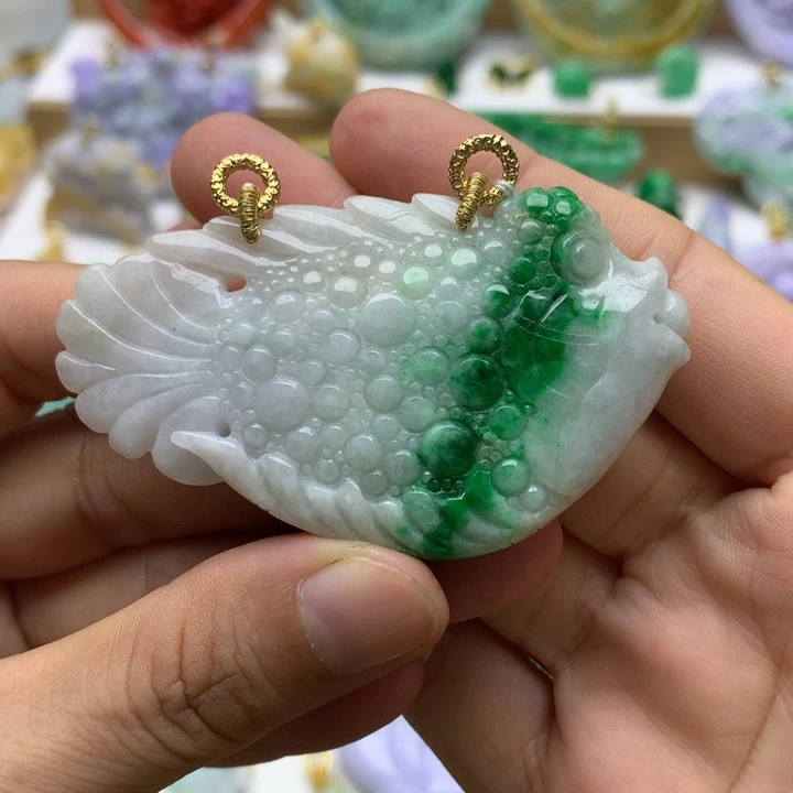 颈饰未镶嵌翡翠翡翠