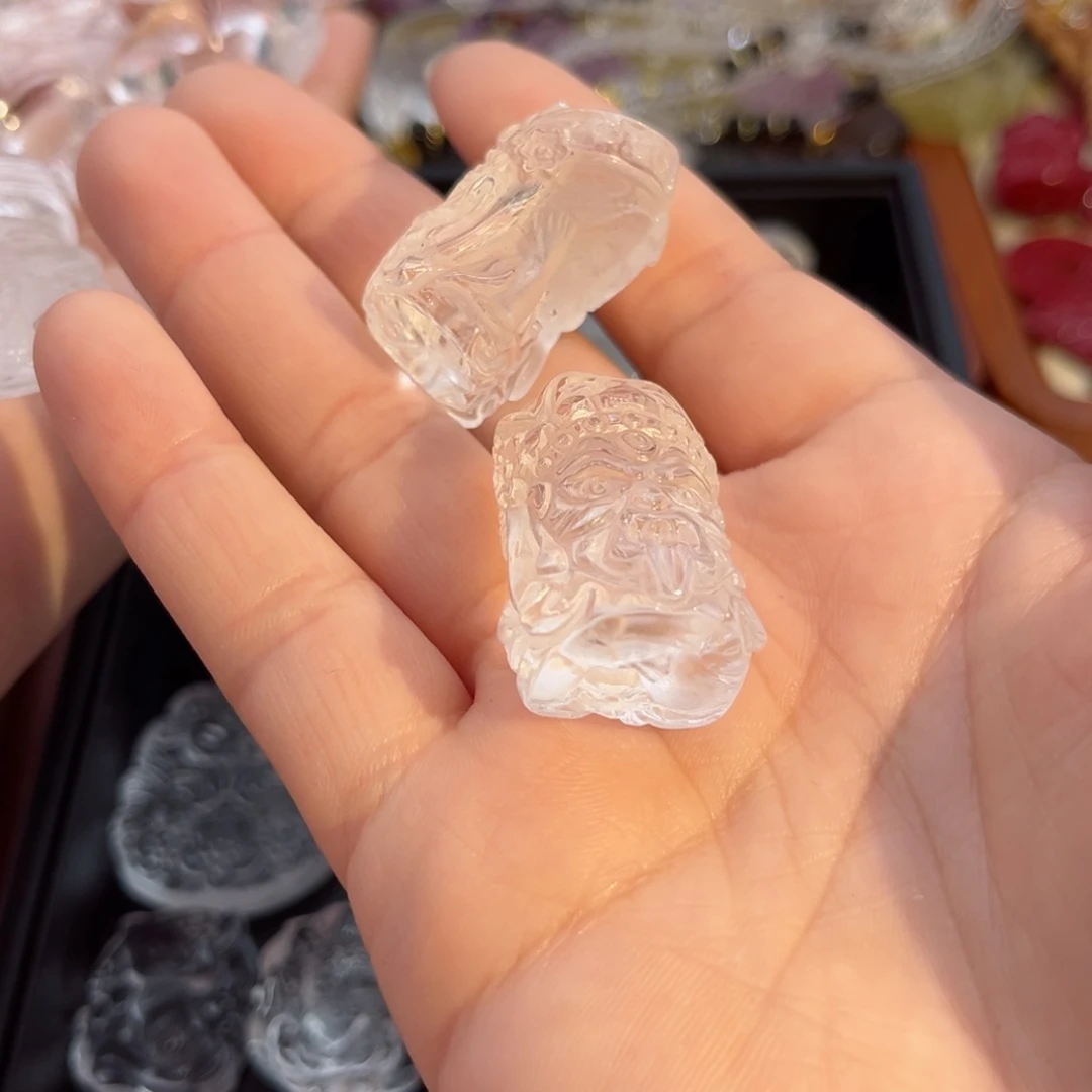 水晶颈饰未镶嵌橘**星扎基不听不想45