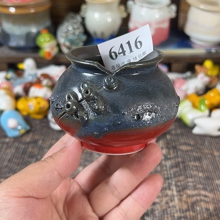 口5 手工花盆满30包邮