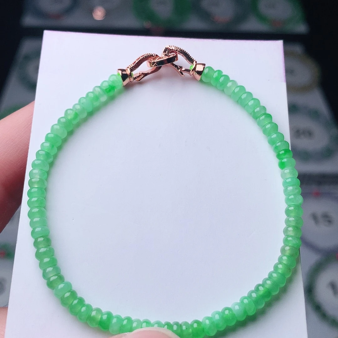 翡翠未镶嵌手链翡翠