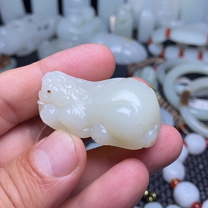 吊坠(不含链)未镶嵌和田玉