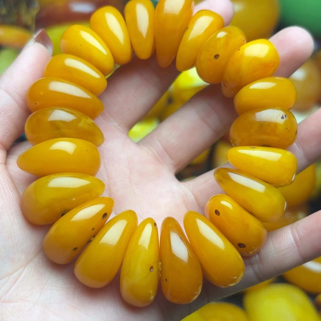 琥珀手链未镶嵌蜜蜡