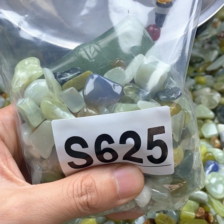 蛇纹石玉未镶嵌鱼缸石