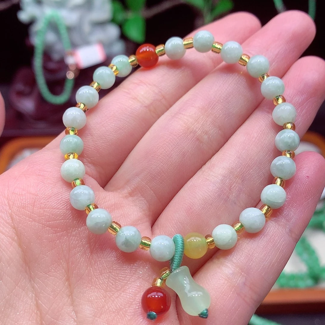 未镶嵌手链翡翠翡翠