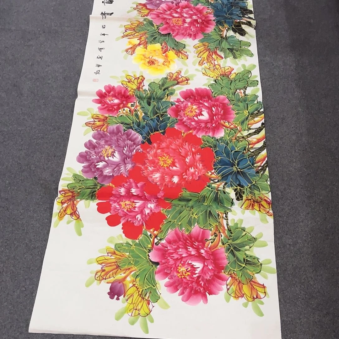 国画DT手绘单幅任发