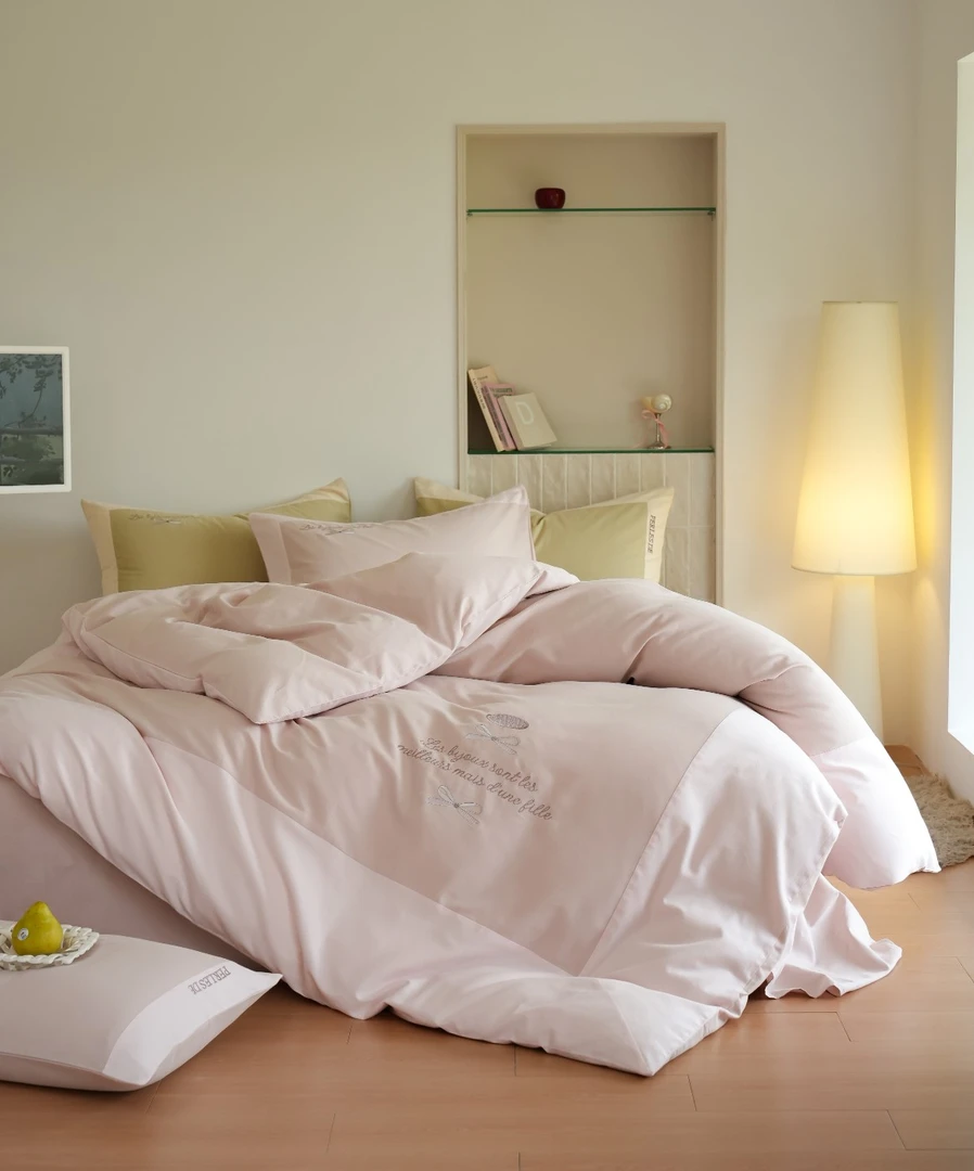 五角星 -格瑞丝 全棉纯棉   高端定制   磨毛  四件套