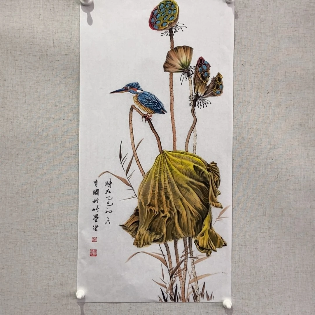 随***心国画墨鱼精品墨鱼精品