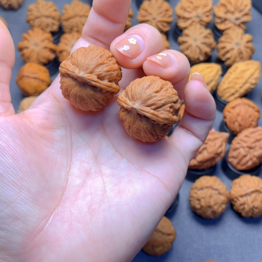 核桃文玩把件小肉丸