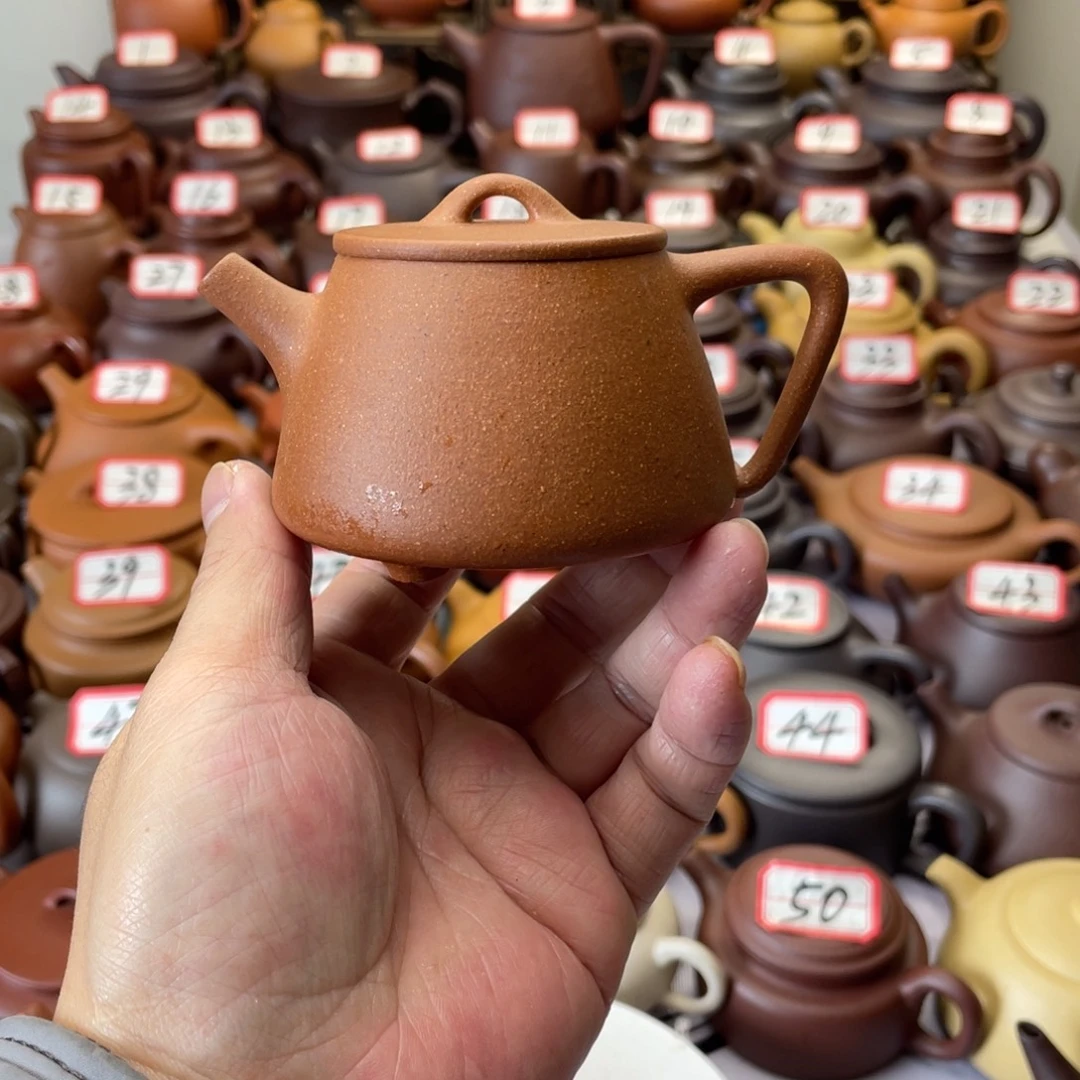 茶壶紫砂宜兴紫砂半手工