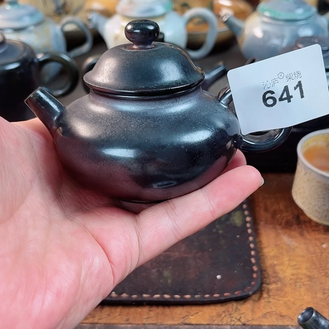 【闪购商品】领**保沁庐柴窑古法柴烧全手工茶具