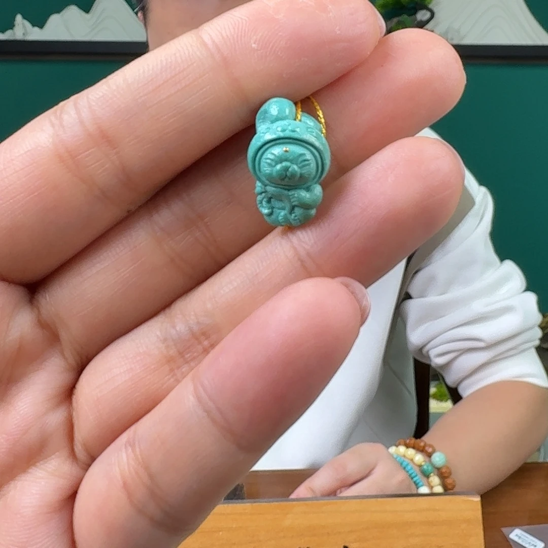 绿松石未镶嵌珠宝奇石