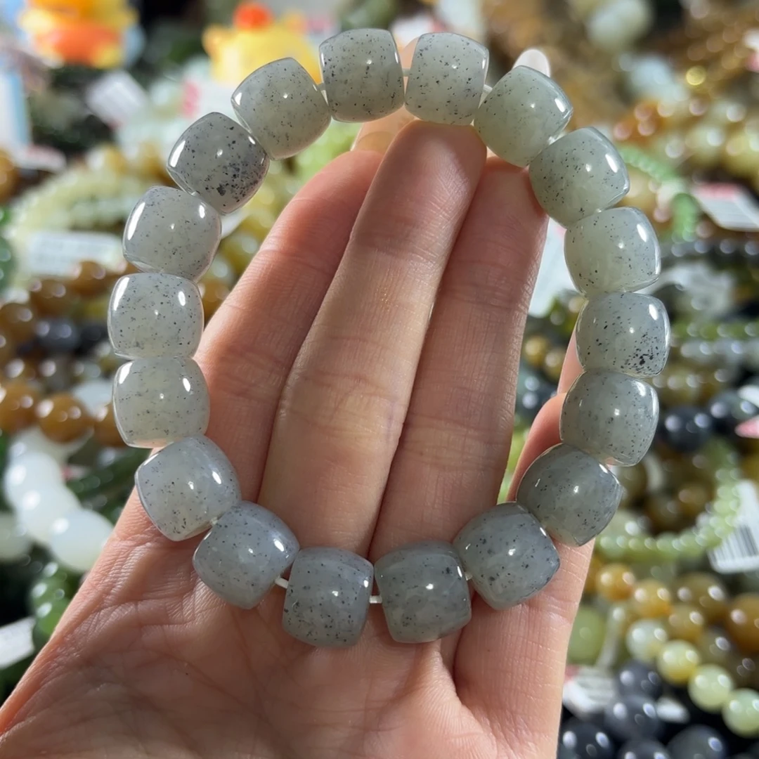 和田玉未镶嵌手串155