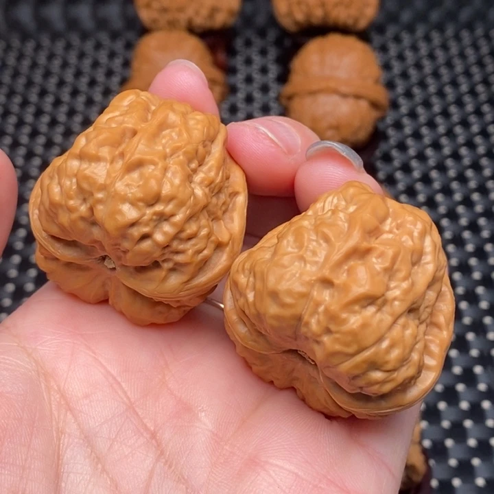 文玩核桃吊坠8蛙37.5