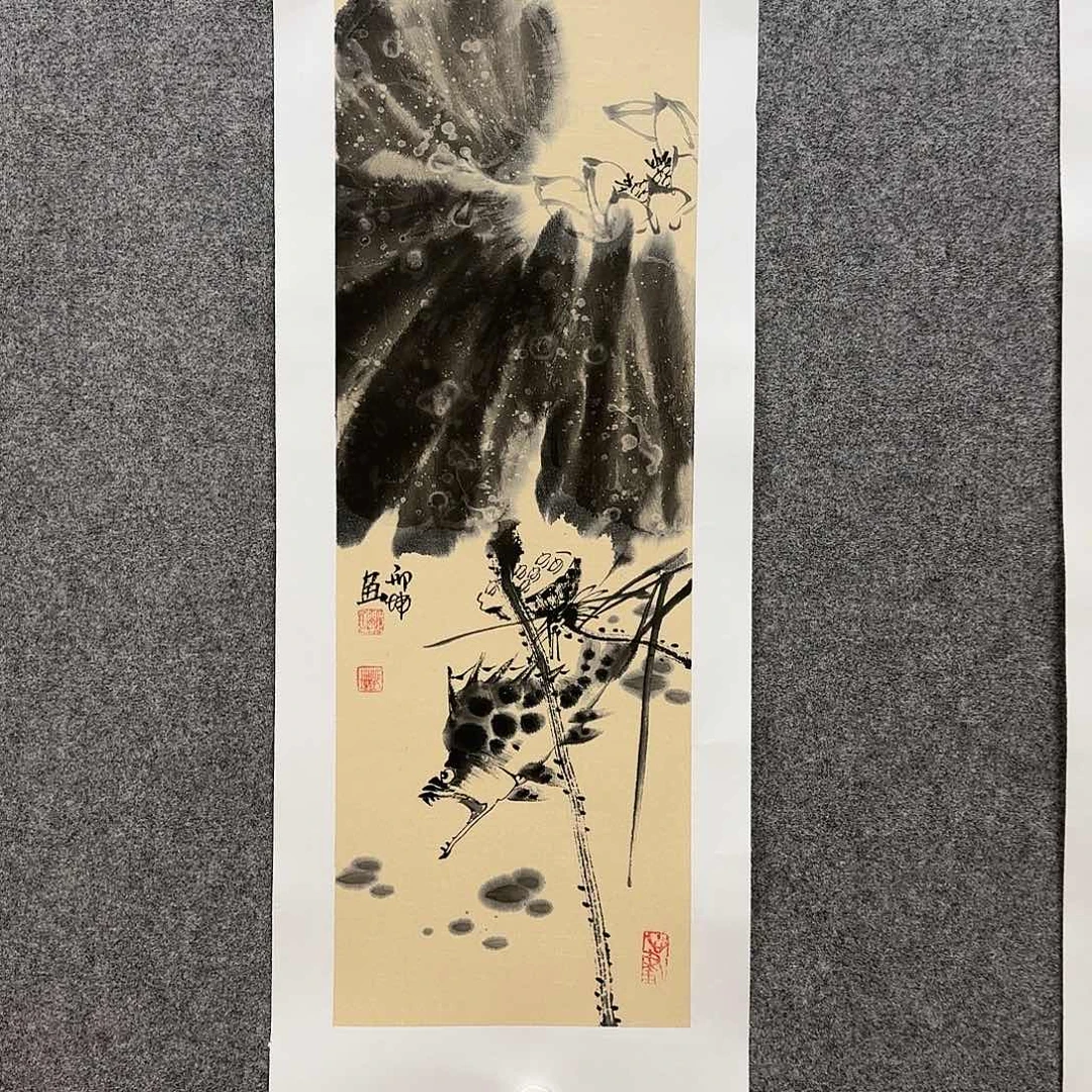 国画邢坤老师手绘作品