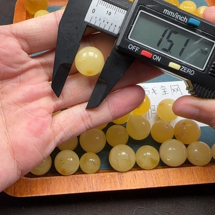 蜜蜡未镶嵌珠宝奇石天然142