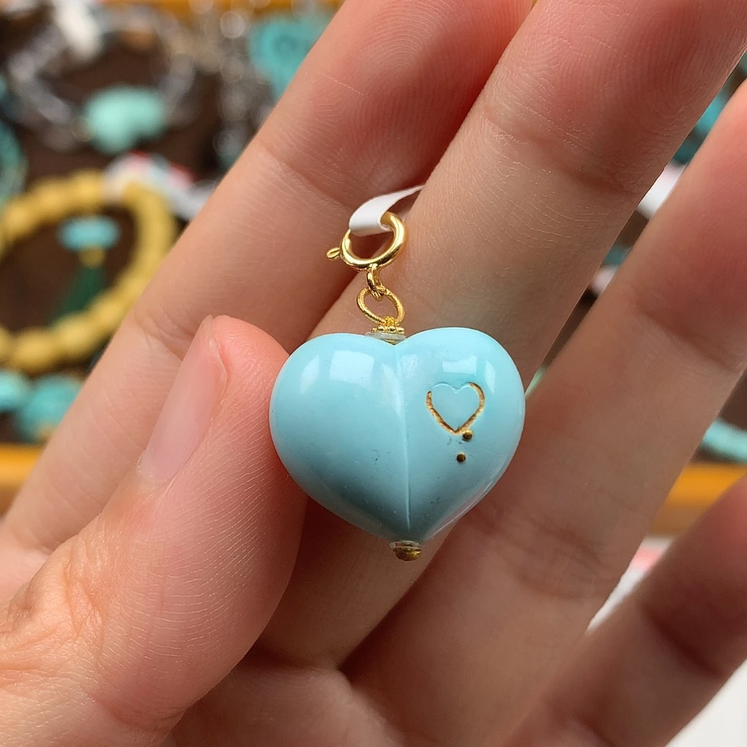 未镶嵌绿松石绿松石